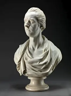 British Sculpture Prints: Sculpture, William Pitt Signed and dated by chisel on supporting column on back of bust
