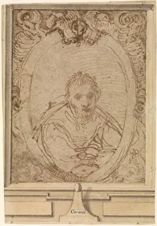 Annibale Carracci's Early Self-Portrait Print