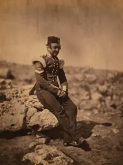 Crimean War Era Portraits Prints: Sergeant of British Light Infantry, Crimean War, 1853-1856, Roger Fenton historic