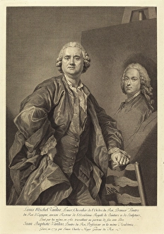 Simon Charles Miger after Louis Michel Van Loo (French, 1736 - 1820), Louis Michel Vanloo Simon Charles Miger after Louis Michel Van Loo (French, 1736 - 1820), Louis Michel Vanloo