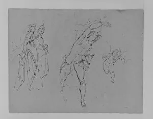 Sketches Collection: Sketchbook 1810-20 Ink wash paper 9 x 11 1 / 2