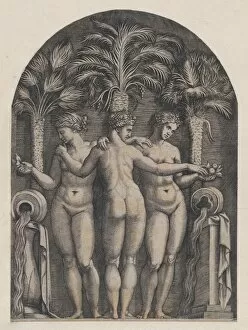 After Raphael Collection: Speculum Romanae Magnificentiae Three Graces