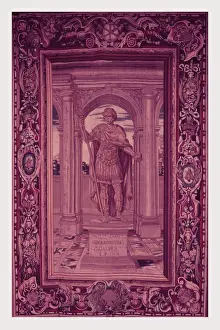 Constantine Statue Print