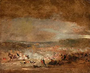 Study for Battle of Waterloo Print