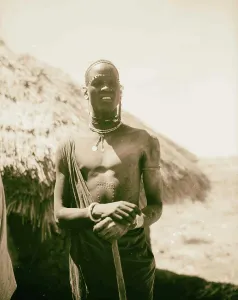 Sudan Malakal Shiluki Three quarter figure 1936 Sudan Malakal Shiluki Three quarter figure 1936