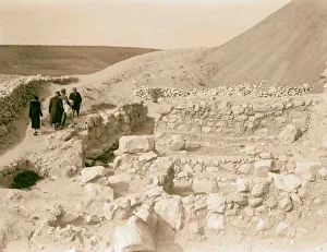 Tel Deweir Lachish XVIII-XIX dynasty temple looking N Tel Deweir Lachish XVIII-XIX dynasty temple looking N