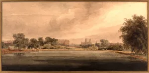 Thomas Girtin, British (1775-1802), St. James' Park with a View of Westminster Abbey Thomas Girtin, British (1775-1802), St. James' Park with a View of Westminster Abbey