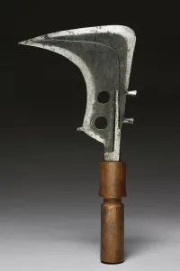 Throwing knife 1800s Central Africa Democratic Republic Throwing knife 1800s Central Africa Democratic Republic