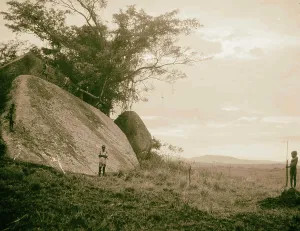 Uganda Hoima Fort Portal Evening sky Boulders Uganda Hoima Fort Portal Evening sky Boulders
