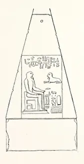 Nineteenth Century Art Style Prints: Upper Portion of Cleopatras Needle