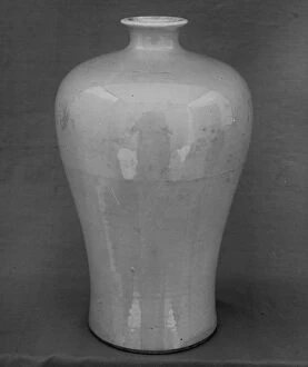Sketches Collection: Vase Meiping Shape Qing dynasty 1644-1911 Kangxi period