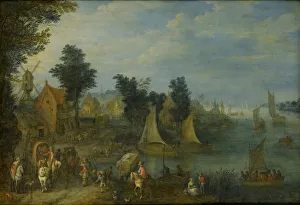 Village Bank River banks river View village left Village Bank River banks river View village left