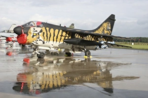 An A-7E Corsair of the Hellenic Air Force in special painting An A-7E Corsair of the Hellenic Air Force in special painting