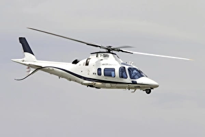 An Agusta Westland A109 Power Elite helicopter An Agusta Westland A109 Power Elite helicopter