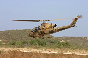 An AH-1S Tzefa attack helicopter of the Israeli Air Force An AH-1S Tzefa attack helicopter of the Israeli Air Force
