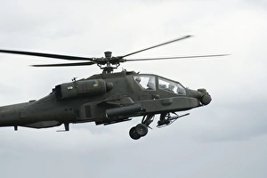 An AH-64D Apache helicopter of the Royal Netherlands Air Force An AH-64D Apache helicopter of the Royal Netherlands Air Force