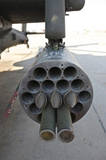 AH-64D Apache Longbow Hydra 70 rockets in its pod AH-64D Apache Longbow Hydra 70 rockets in its pod