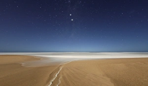 Alpha and Beta Centauri seen from the beach in Miramar, Argentina Alpha and Beta Centauri seen from the beach in Miramar, Argentina