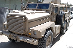 An armored fighting vehicle known as the Cougar An armored fighting vehicle known as the Cougar