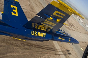 The Blue Angels perform over El Centro, California The Blue Angels perform over El Centro, California