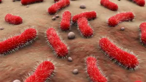 Gram Positive Bacteria Prints: Conceptual image of the Bacillus bacteria