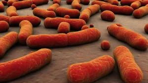 Medical Microbiology Images Prints: Conceptual image of bacteria