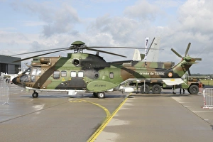 Cougar Horizon early warning radar helicopter of the French Army Cougar Horizon early warning radar helicopter of the French Army