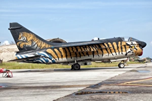 A custom painted A-7 Corsair II of the Hellenic Air Force A custom painted A-7 Corsair II of the Hellenic Air Force
