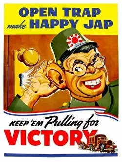 Stocktrek Poster Art Collection: Digitally restored war propaganda poster