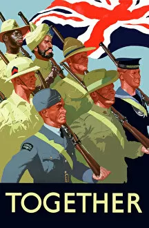 Stocktrek Poster Art Collection: Digitally restored war propaganda poster