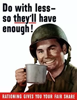 World War Propaganda Poster Art Collection: Digitally restored war propaganda poster