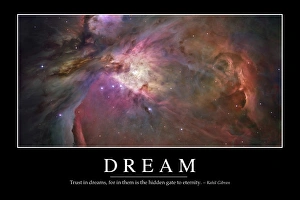 Dream: Inspirational Quote and Motivational Poster Dream: Inspirational Quote and Motivational Poster