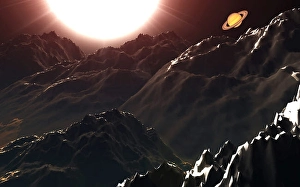 Planetary Ring Systems Prints: Exoplanets in orbit around their Sun
