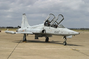 F-5 Tiger II used as a lead-in trainer aircraft for the Spanish Air Force F-5 Tiger II used as a lead-in trainer aircraft for the Spanish Air Force
