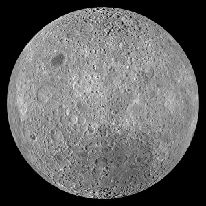 Black And White Space Photography Prints: The Far Side of the Moon