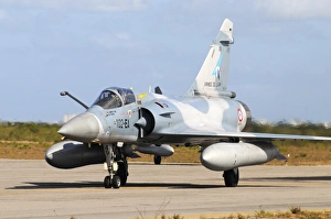 French Air Force Mirage 2000 taxiing at Natal Air Force Base, Brazil French Air Force Mirage 2000 taxiing at Natal Air Force Base, Brazil