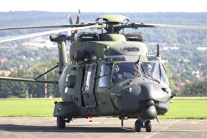 German NH90 helicopter, Buckeburg Air Base, Germany German NH90 helicopter, Buckeburg Air Base, Germany