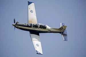 The Hellenic Air Force Daedalus demo team flies the T-6 Texan trainer The Hellenic Air Force Daedalus demo team flies the T-6 Texan trainer