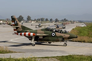 A Hellenic Air Force T-2 Buckeye trainer plane, Kalamata, Greece A Hellenic Air Force T-2 Buckeye trainer plane, Kalamata, Greece
