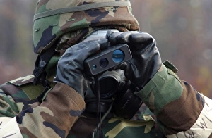 irman uses a range finder to determine the distance to an unexploded ordnance irman uses a range finder to determine the distance to an unexploded ordnance
