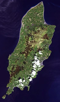 The Isle of Man Print is a photograph of the island's landscape