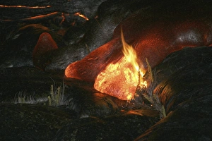 Kilauea Pahoehoe lava flow, Big Island, Hawaii Kilauea Pahoehoe lava flow, Big Island, Hawaii