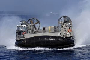 Air Cushioned Landing Craft Collection: Landing Craft Air Cushion 84 conducts operations in the U