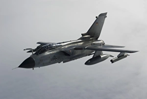 A Luftwaffe Tornado ECR over northern Germany A Luftwaffe Tornado ECR over northern Germany