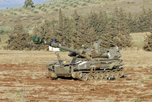 An M109 self-propelled howitzer of the Israel Defense Forces An M109 self-propelled howitzer of the Israel Defense Forces