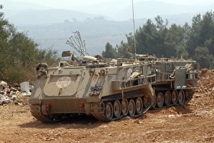 A M113 armored personnel carrier of the Israel Defense Forces A M113 armored personnel carrier of the Israel Defense Forces