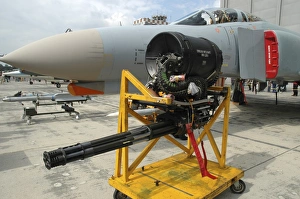 M61A1 20mm Vulcan gun from a German Air Force F-4F Phantom M61A1 20mm Vulcan gun from a German Air Force F-4F Phantom