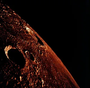 No People In Space Prints: The Moon