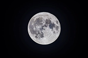 Full Moon Image Prints: Full Moon at Apogee