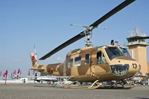 Air Traffic Control Tower Collection: Moroccan Air Force AB205A-1 helicopter